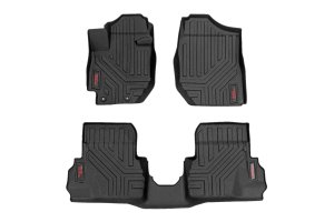 Suzuki Jimny Floor Mats - Front & Rear - Rough Country - Sure-Fit - 4WD - '18-'26